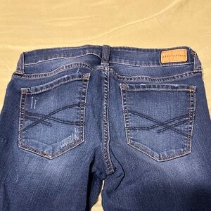 Aeropostale Women's Dark Blue Denim Jeans